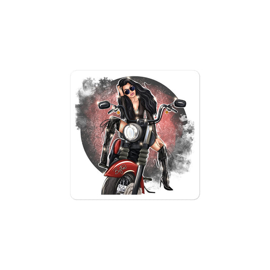 Bubble-free stickers